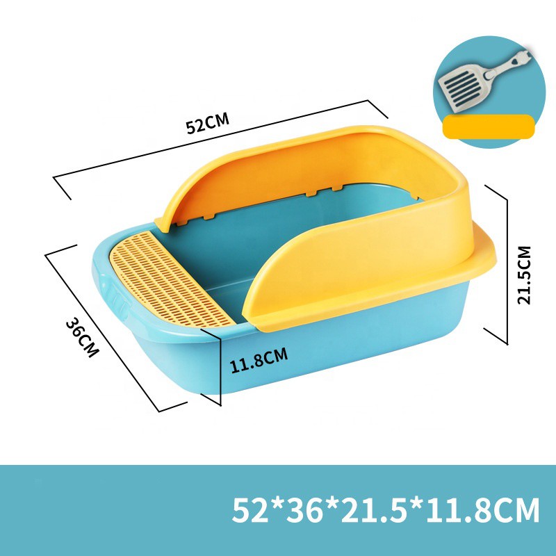 [Pet Supplies Self Cleaning Product Easy Installing Cat Litter Box Durable Waterproof Cat Litter Box #4