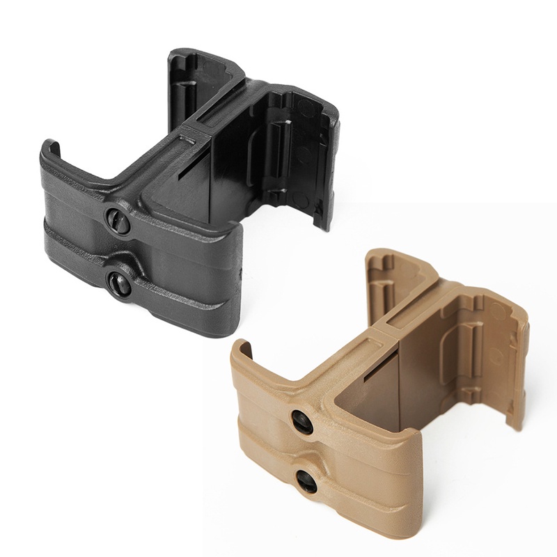 AR15 Rifle Magazine Coupler Double ABS Link Magazine Speed Loader Airsoft Parallel Connector M4