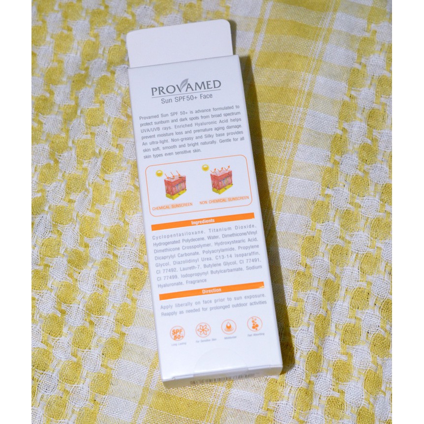 provamed sunblock
