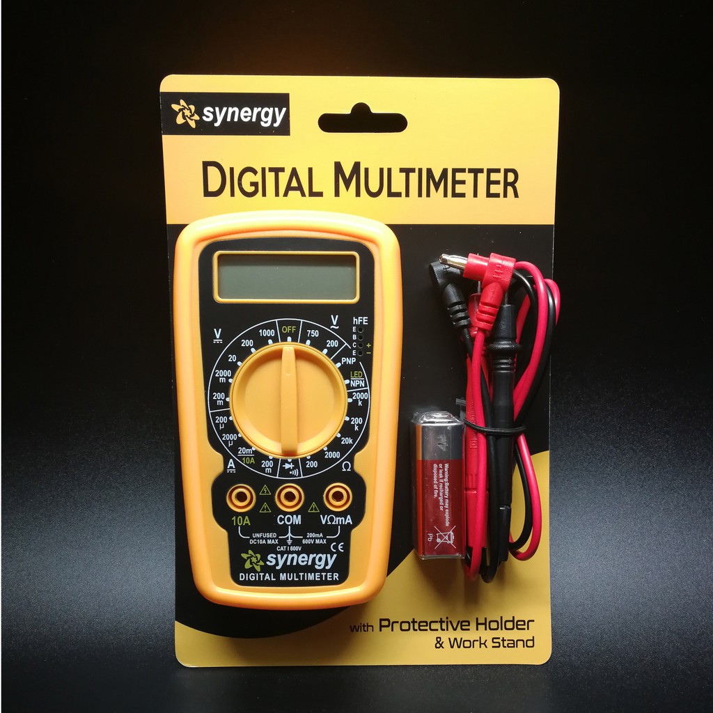 Synergy Digital Multimeter / Tester (SMT750) Shopee Philippines