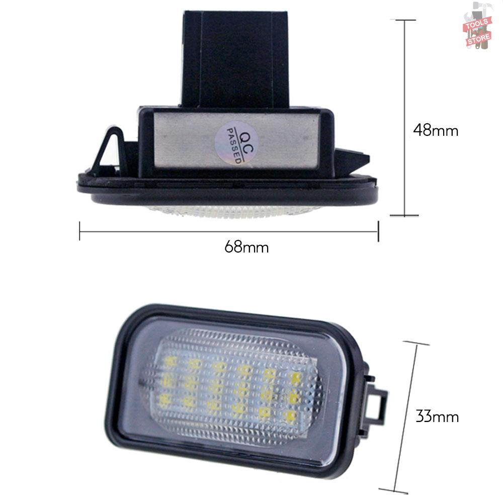 w211 led licence plate lights
