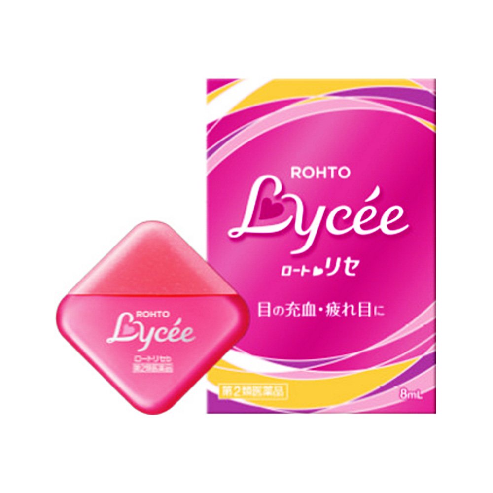 ROHTO Lycee Eye Drops Regular / NonContact Lens Users 8ml Shopee