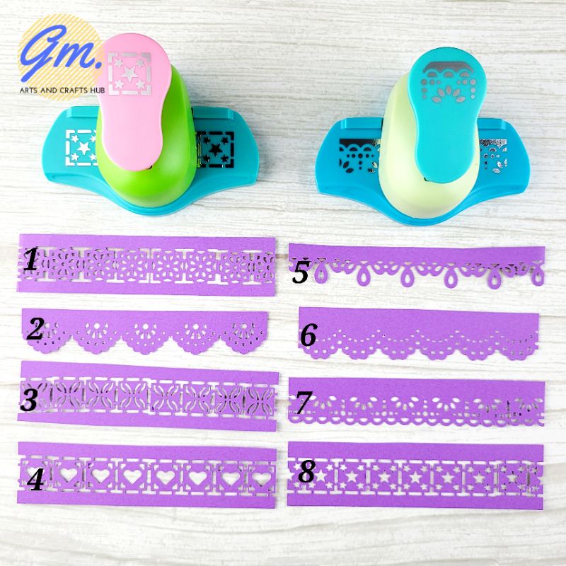 1" LACE BORDER PUNCHER Kamei Paper Craft Punch DIY Stationery