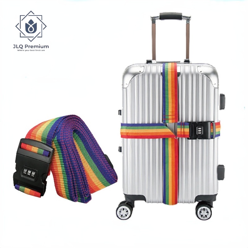 Antitheft Luggage Strap Bundling Belt Travel Luggage Strap Adjustable