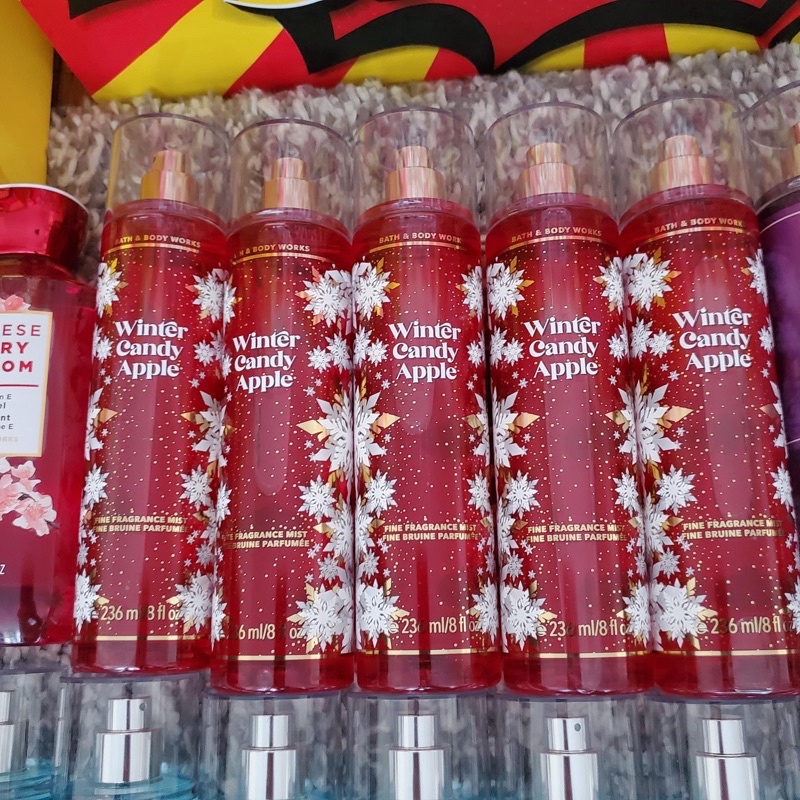 Batb and bodyworks Wintercandy apple bodymist Shopee Philippines