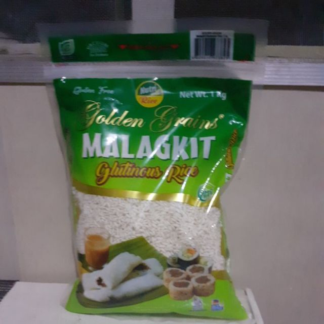 Malagkit Glutinous Rice 1kg. Resealable Shopee Philippines