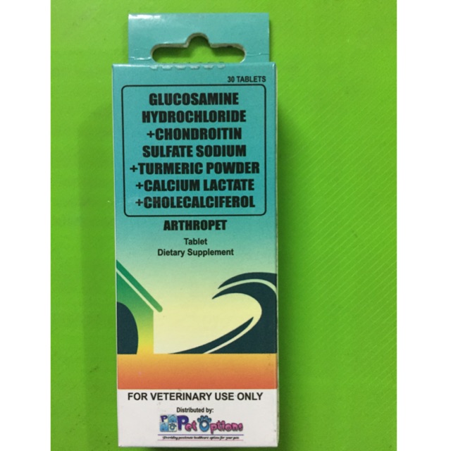 Arthropet Glucosamine Tablet 30Tabs Shopee Philippines