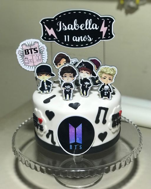 Bts Kpop Cake