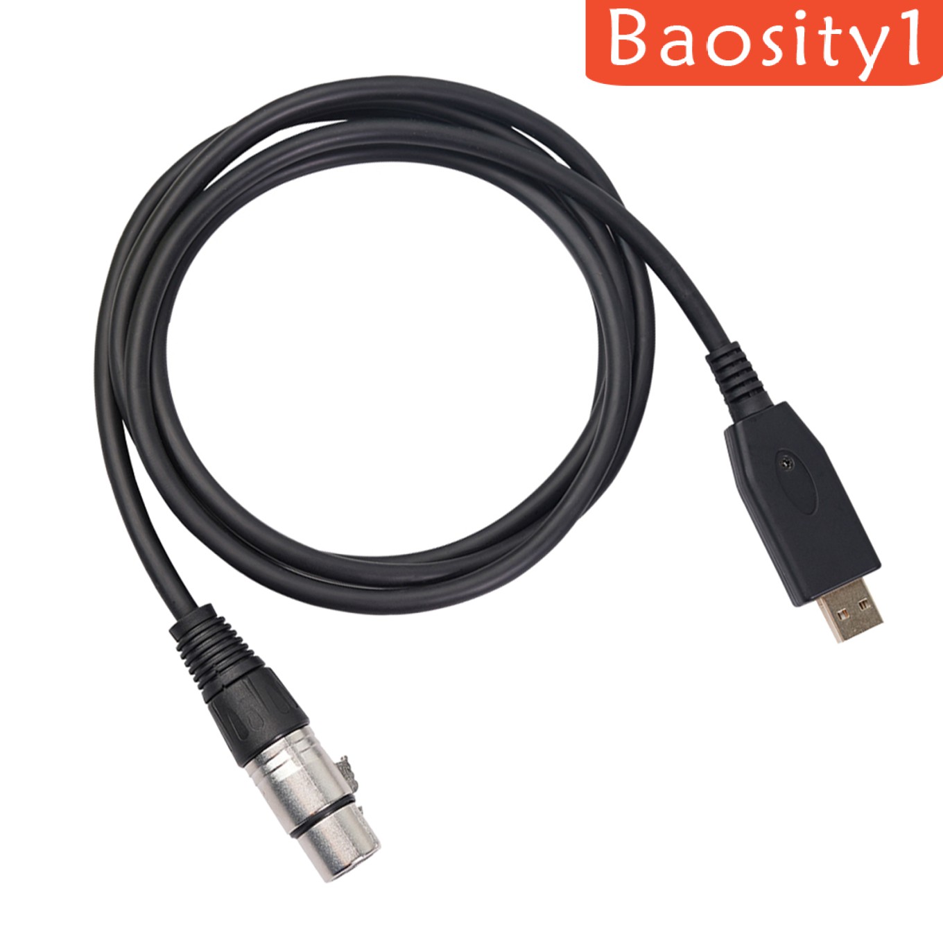 Baosity1 Usb Microphone Cable Usb Male To Xlr Female Mic Link Converter Cable Studio Audio Cable Connector Cords Adapter For Microphones Recording Shopee Philippines