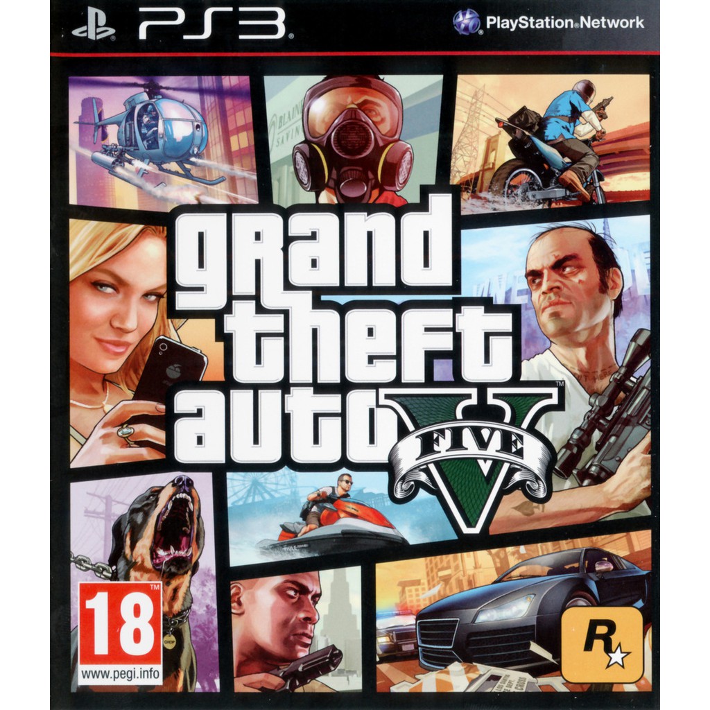 Gta V Ps3 Pkg Han Hen Cfw Ofw Shopee Philippines