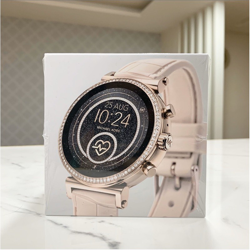 Michael Kors Smartwatch Sofie Rose Gold Deals, 50% OFF 