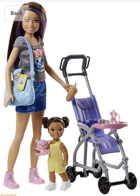 barbie potty training set