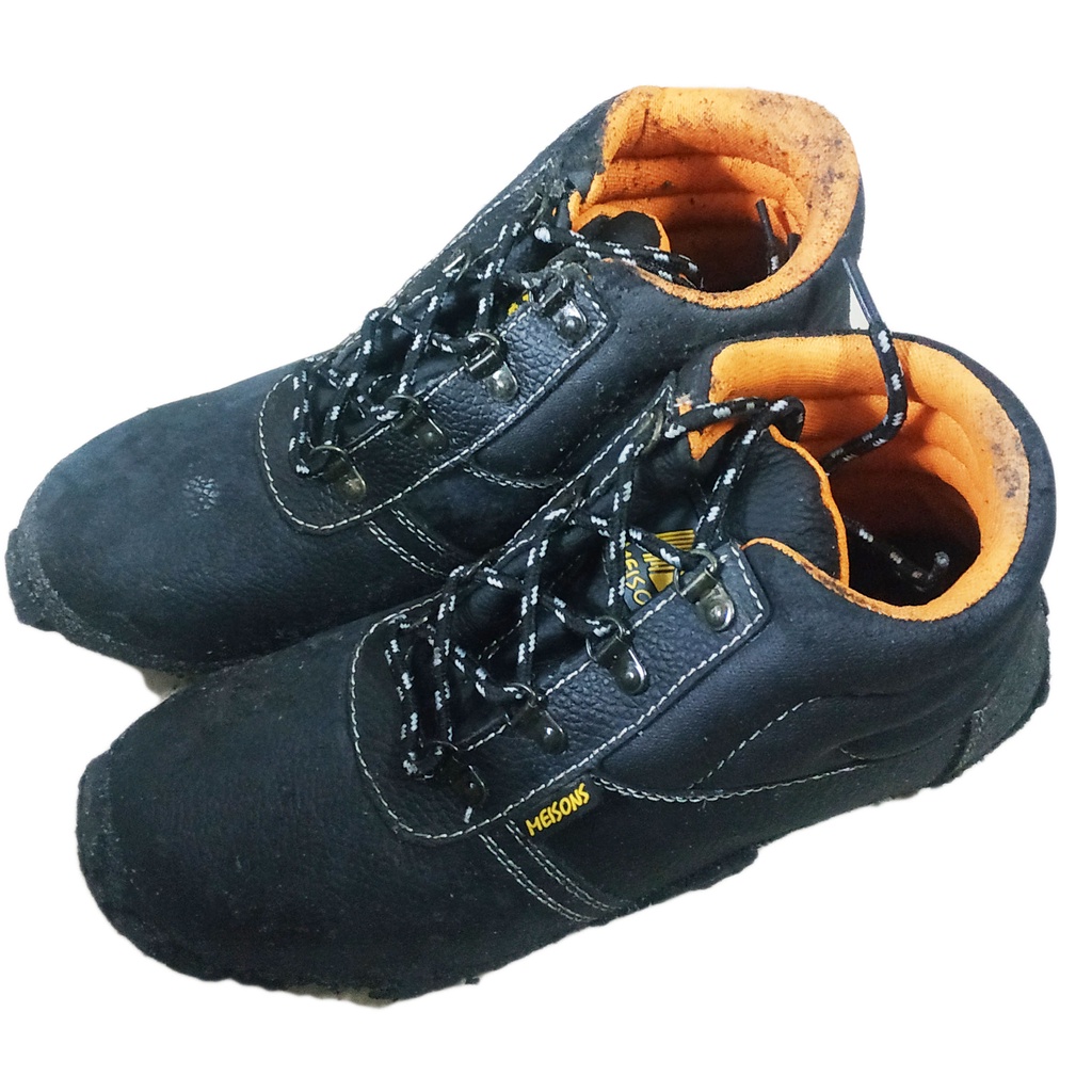 BARGAIN OLD STOCK DUSTY DIRTY DAMAGE SAFETY SHOES EXPIRED SOLE FOR ...