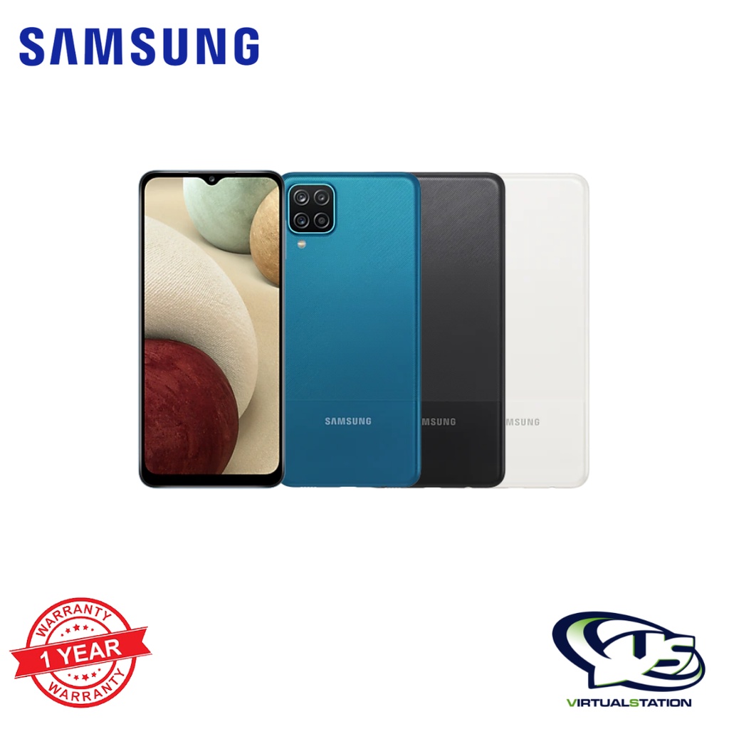 Samsung Galaxy A12 Smartphone Sm A127f Ds 4gb Ram 128gb Rom Brand New With 1 Year Warranty 9736