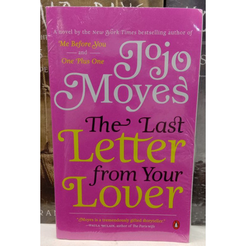 The Last Letter From Your Lover By Jojo Moyes Shopee Philippines