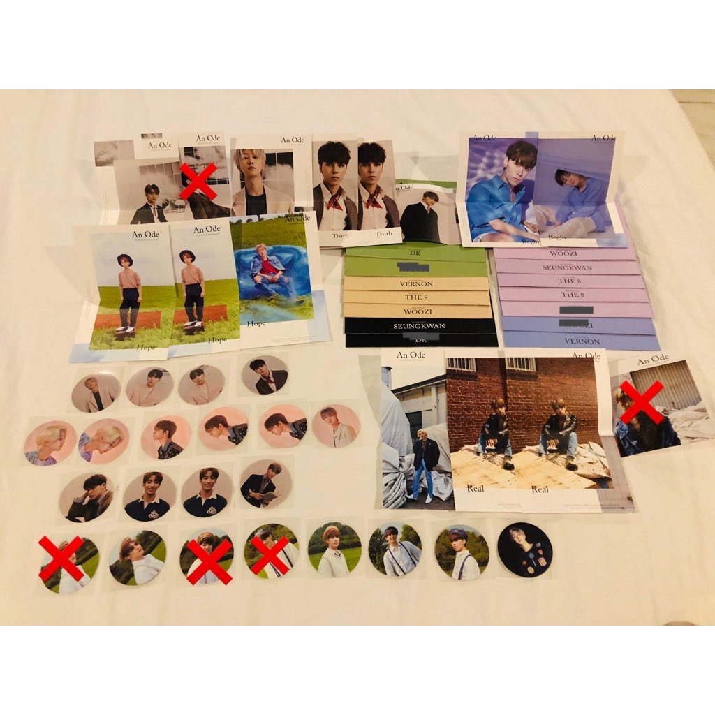SEVENTEEN AN ODE ALBUM REAL VER. INCLUSIONS | Shopee Philippines