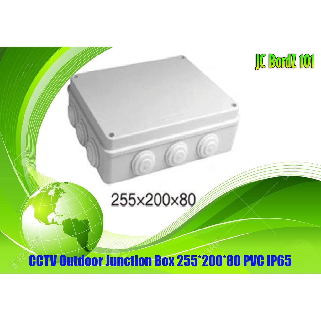 CCTV Weatherproof Outdoor Junction Box Enclosure IP65 QUALITY Shopee