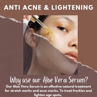 [ ALOE VERA + BHA SERUM ] SkinForward Aloe Vera and BHA Serum Natural Whitening Facial Moisturizing #2