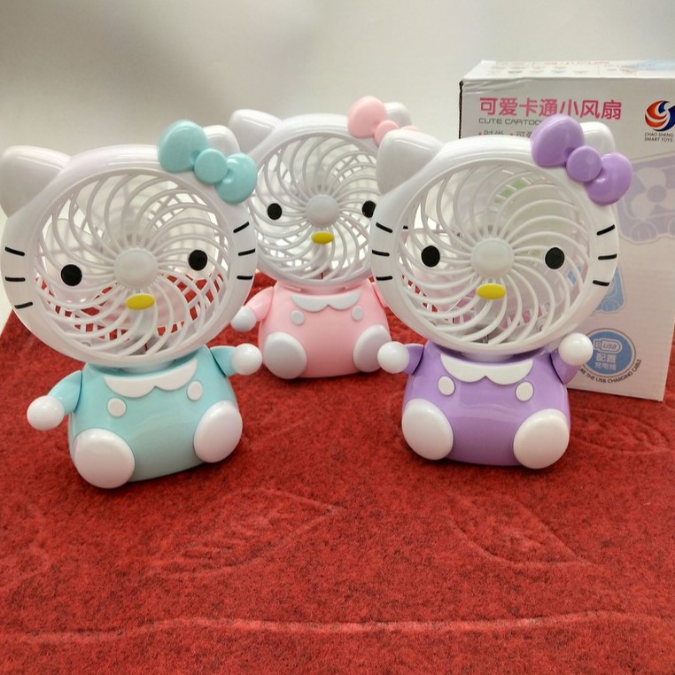 Hello Kitty portable rechargeable mini fan Shopee Philippines