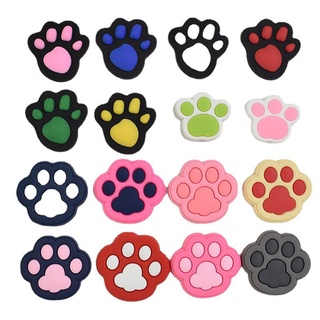 Animal Cat Paw Shoes Accessories Jibbitz Crocs Buckle Charms Clogs Pins for Shoes Bag#COD