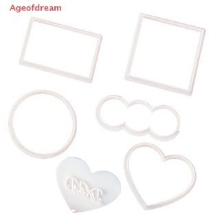 [Ageofdream] Happy Father's Day Design Cookie Cutter Best Dad Pattern 3D Fondant Buscuit Mold new #6