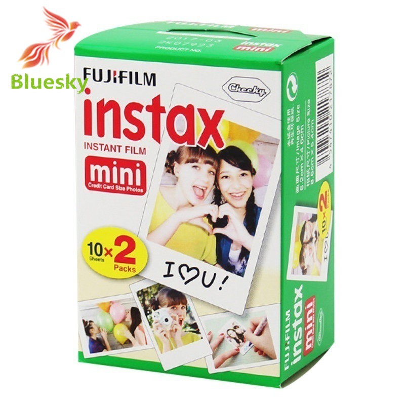 10 Sheets Fujifilm Instax Mini 8 Film For Fuji Instax Mini 7s 8 9 70 25 50s 90 Instant Photo Camera Share Sp 1 Sp 2 White Film Free 10 Led Photo String Light Shopee Philippines