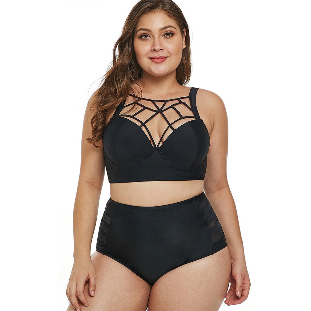 plus size two piece bikini