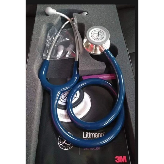 Littmann Stethoscope Classic III Navy Blue Regular Finish Shopee