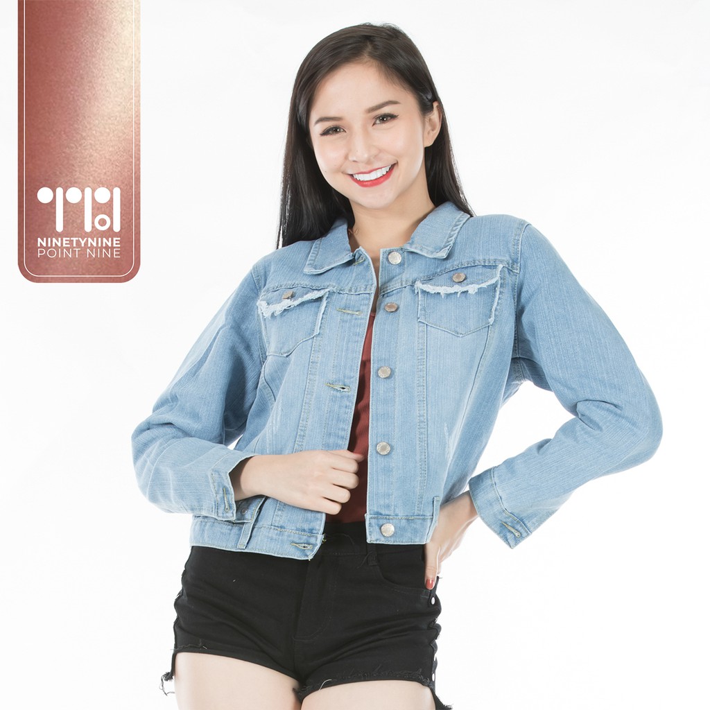 denim jacket shopee