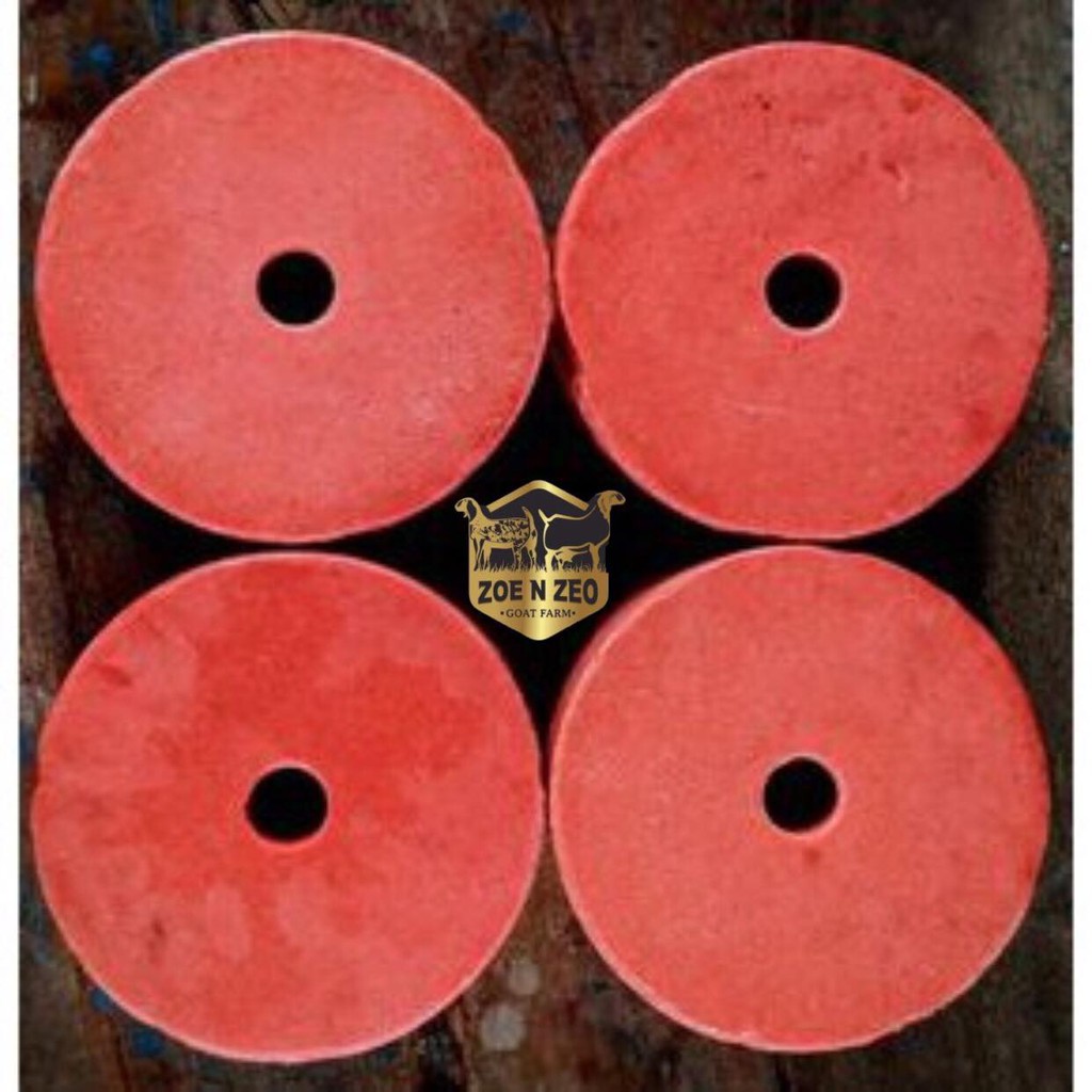 Mineral Salt Block for Goats/cattle and Ruminants4 pcs Red Shopee