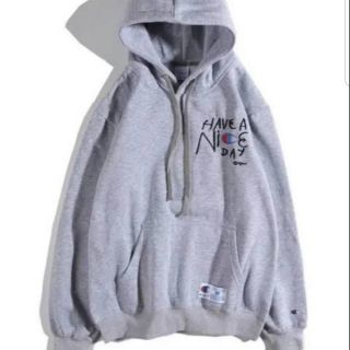 champion have a nice day hoodie