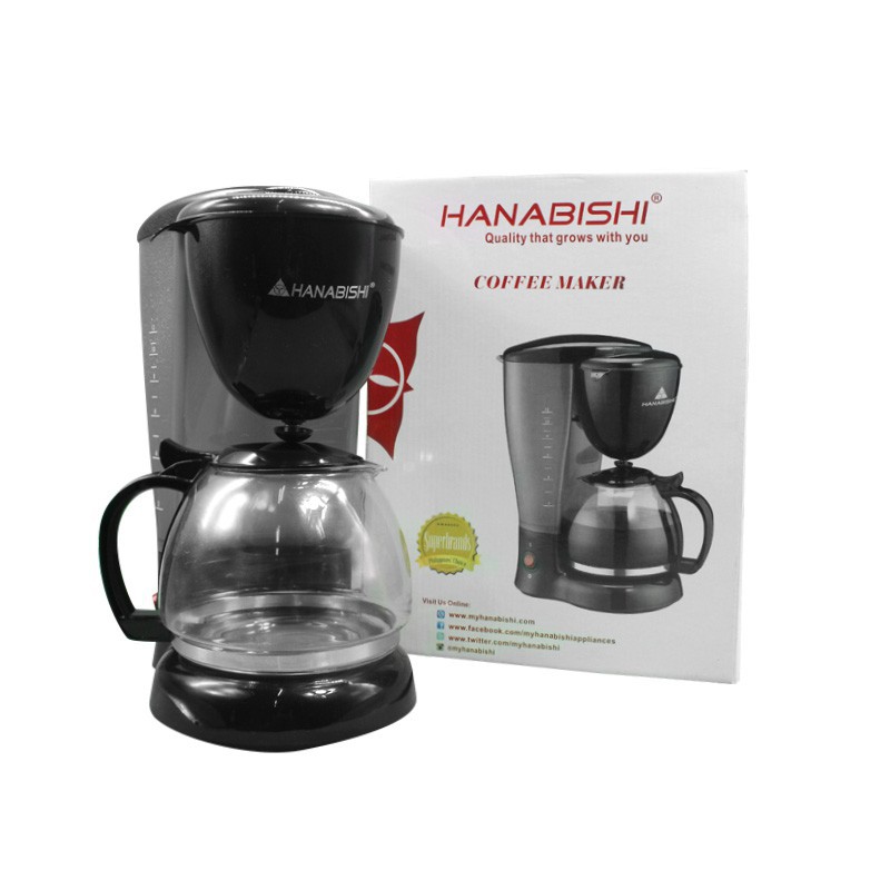 HANABISHI COFFEE MAKER HCM 20T Shopee Philippines