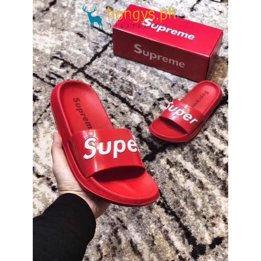 supreme north face slippers