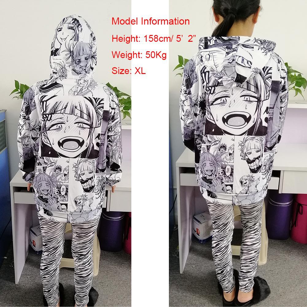 3D Printed Hoodie Graphic Pullover Ahegao Hentai Japanese Anime Sweatshirts  | Shopee Philippines