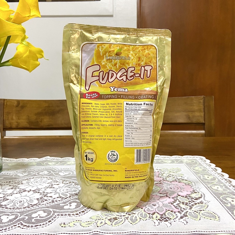 Bakersfield Fudge it Yema 1kg Shopee Philippines