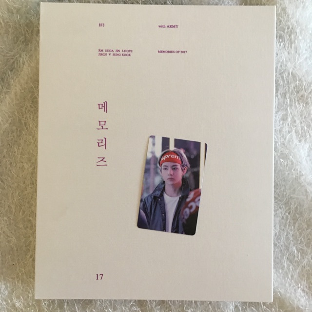 Bts Memories Of 17 With V Taehyung Photocard Shopee Philippines