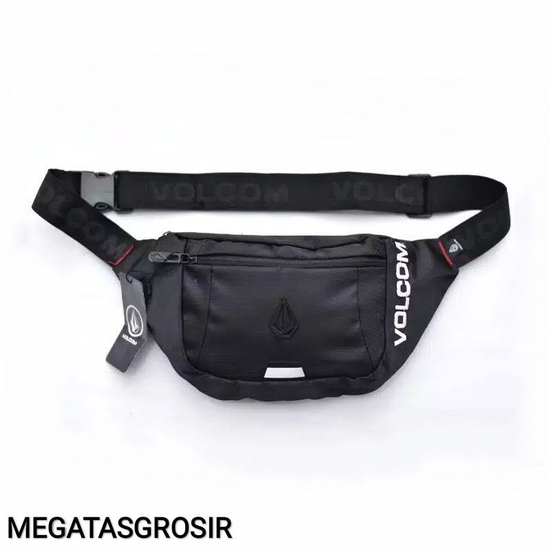 Black Cordura Pattern Waist Bag for Unisex Shopee Philippines