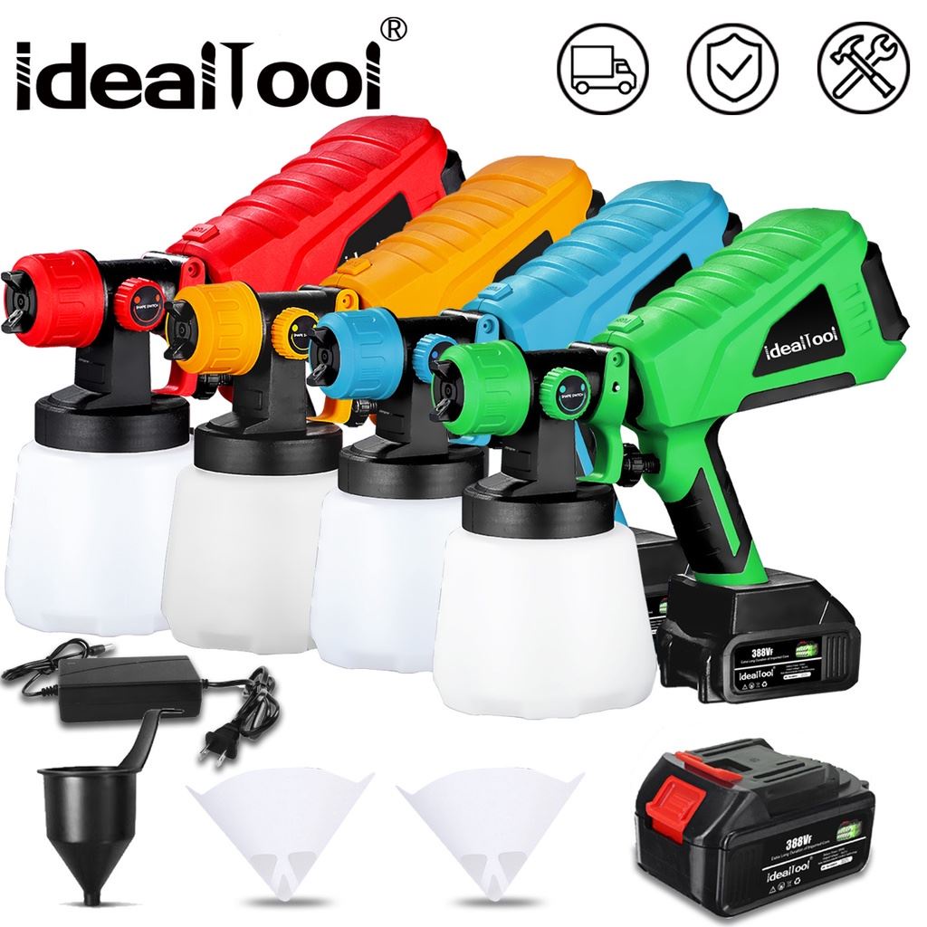 CORDLESS PAINT SPRAY GUN PORTABLE CORDLESS SPRAY GUN/ ELECTRIC PAINT
