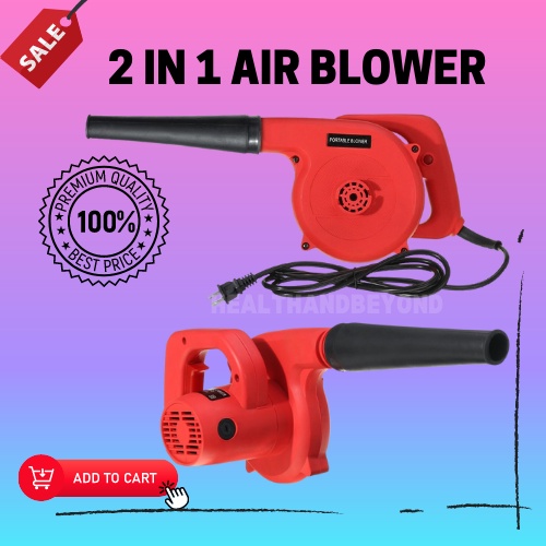 Original Portable Electric Blower Vacuum Blowing Duster for Cleaning