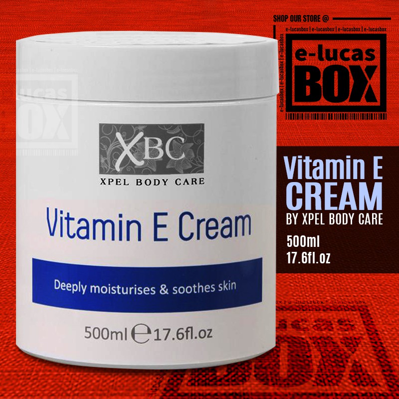 XBC Vitamin E Cream 500mL Shopee Philippines