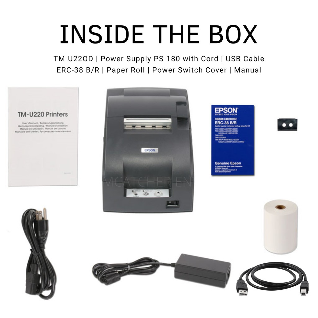 printer epson tmu 220d