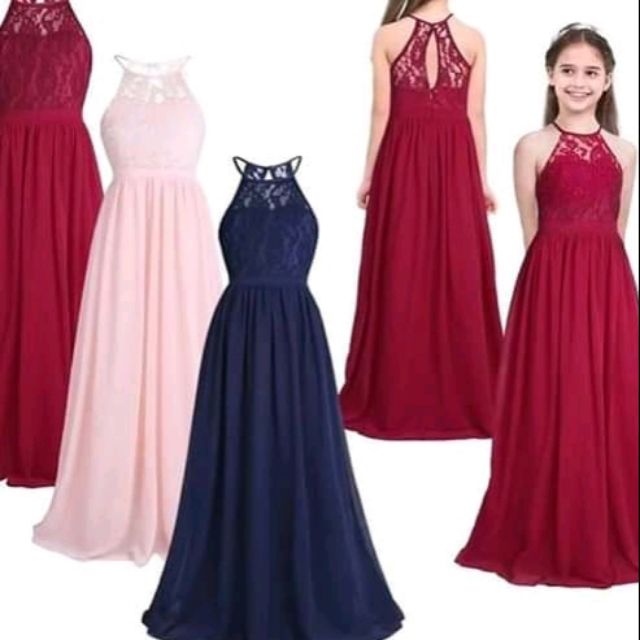 long dresses for 7 year olds