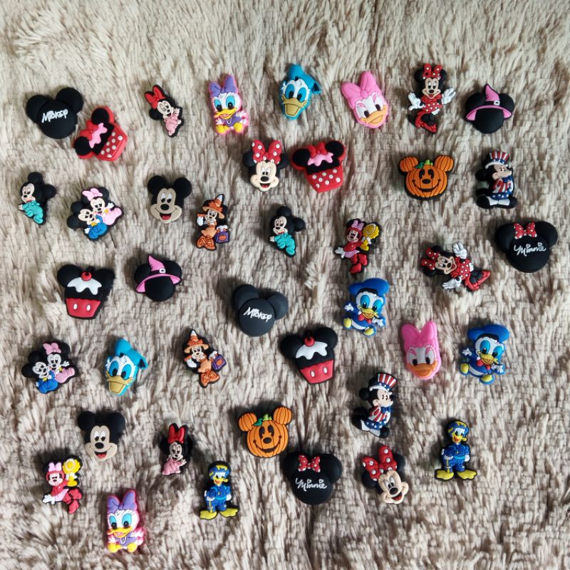 Mickey Mouse Jibbitz Charms (EACH SOLD SEPARATELY) Shopee Philippines