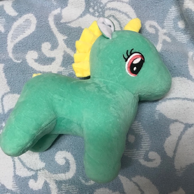 green unicorn stuffed animal