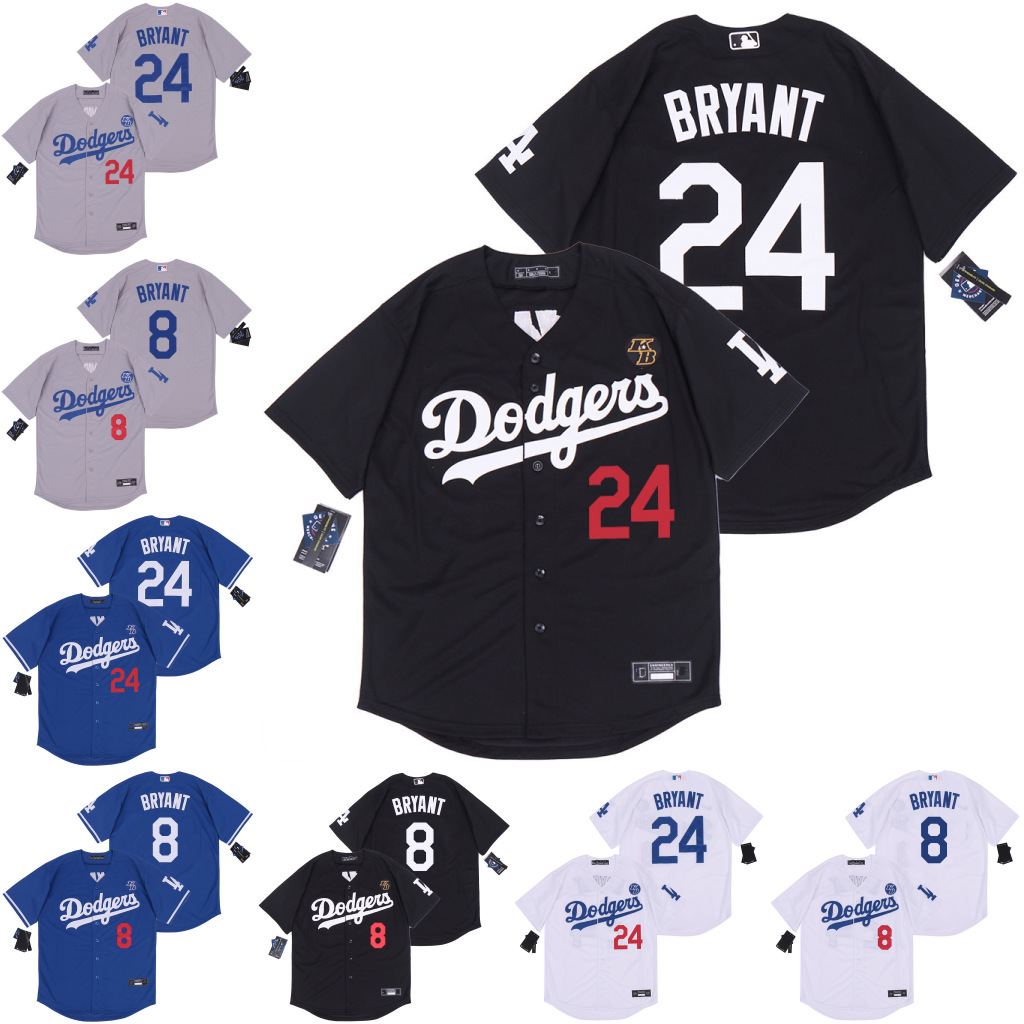 kobe in dodgers jersey