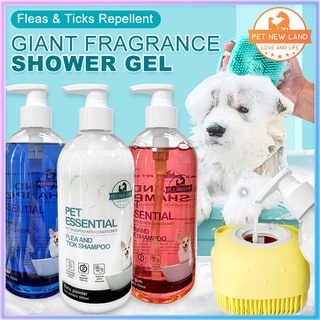 500ML Pet shampoo with conditioner flea and tick shampoo for dog and cat