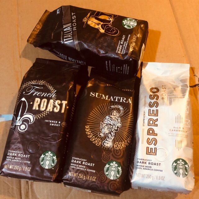 Original Starbucks Whole Bean Coffee 250gms Shopee