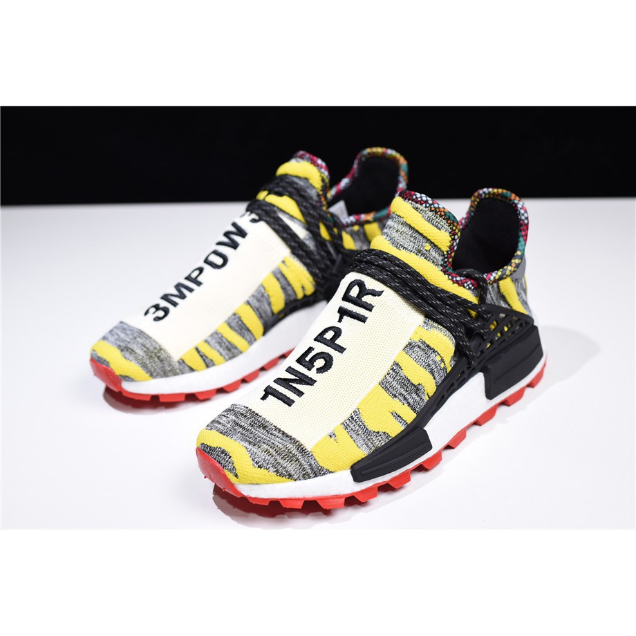 Pharrell x adidas Afro NMD Hu Core Black/Red BB9527 Running Shoes for Women  and Men's for Women and Men's Running Shoe | Shopee Philippines