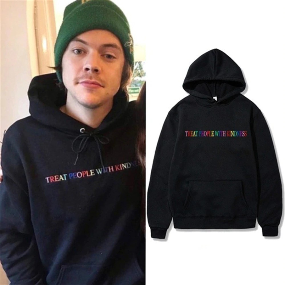 Harry embroidered in pink Unisex Hoodie