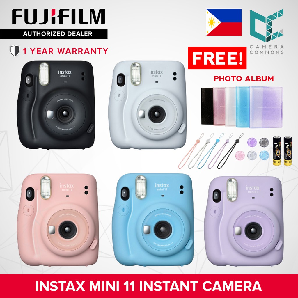 Official Fujifilm PH Instax Mini 11 Camera 1 Year Local Warranty